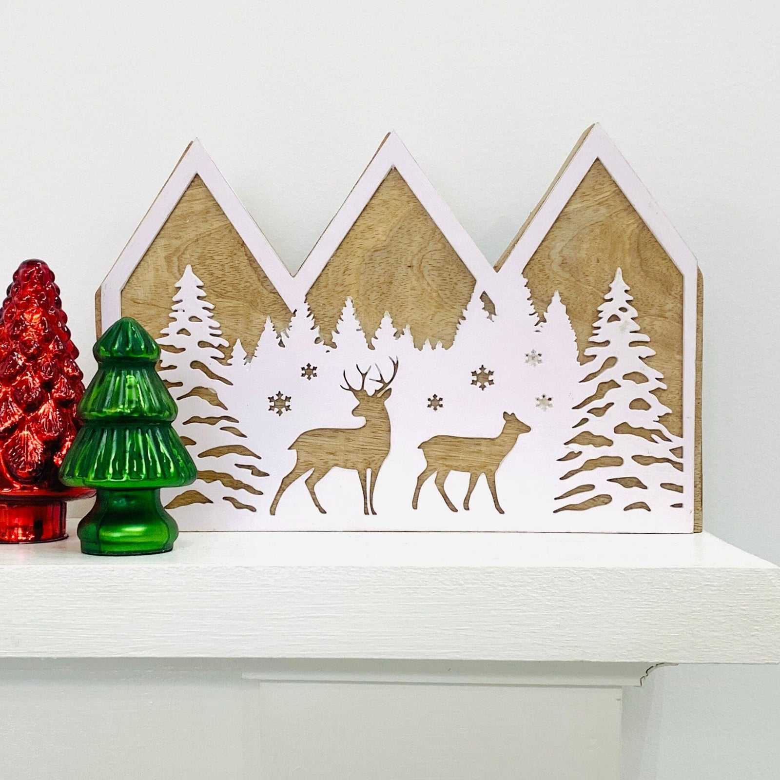 Wooden Woodland Landscape Décor Oak Street 