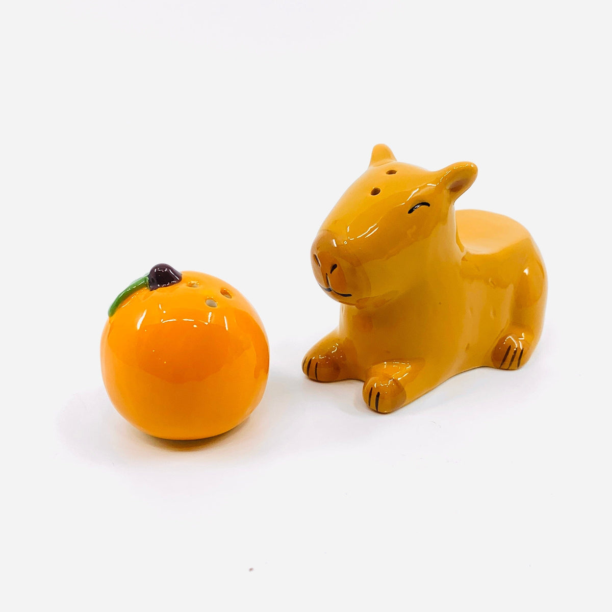 Capybara Salt and Pepper Shakers Decor GANZ 