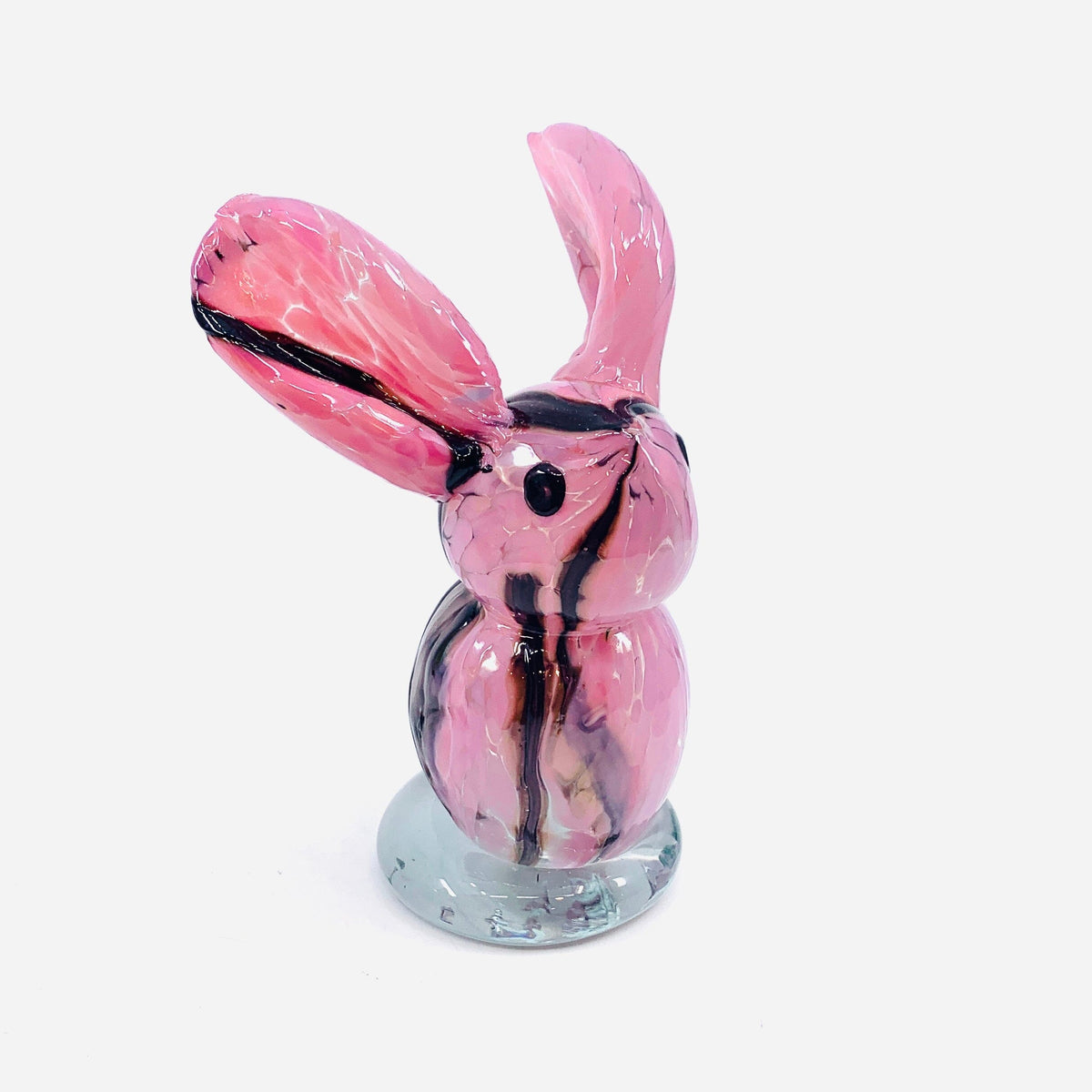 Daily Bunny 141 - Stripe Gabby Luke Adams Glass Blowing Studio 