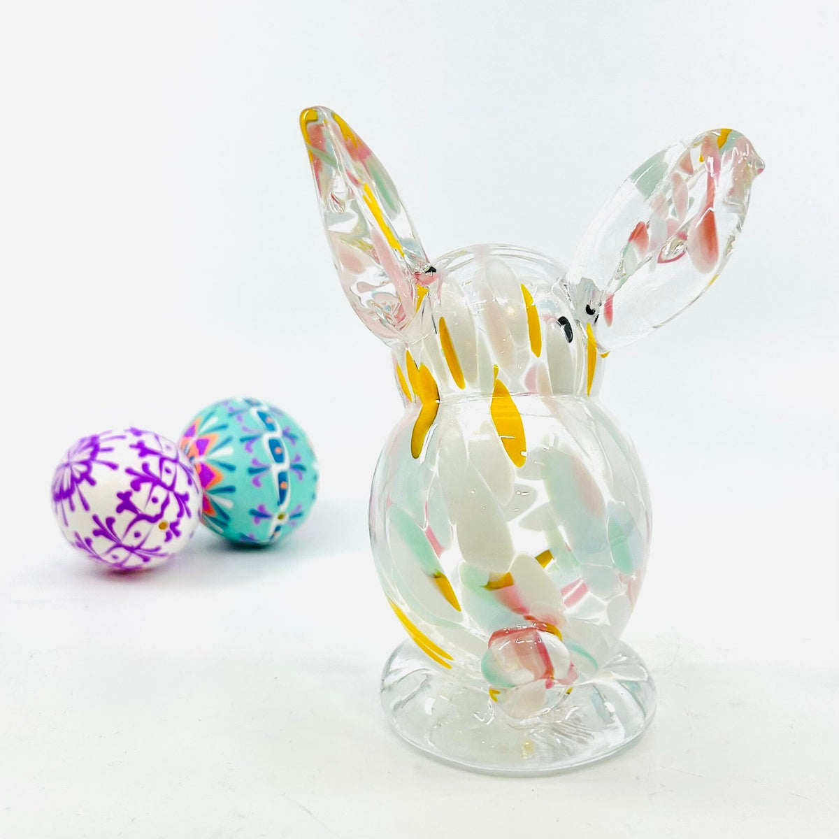 Daily Bunny 73 - Lily Gabby Luke Adams Glass Blowing Studio 