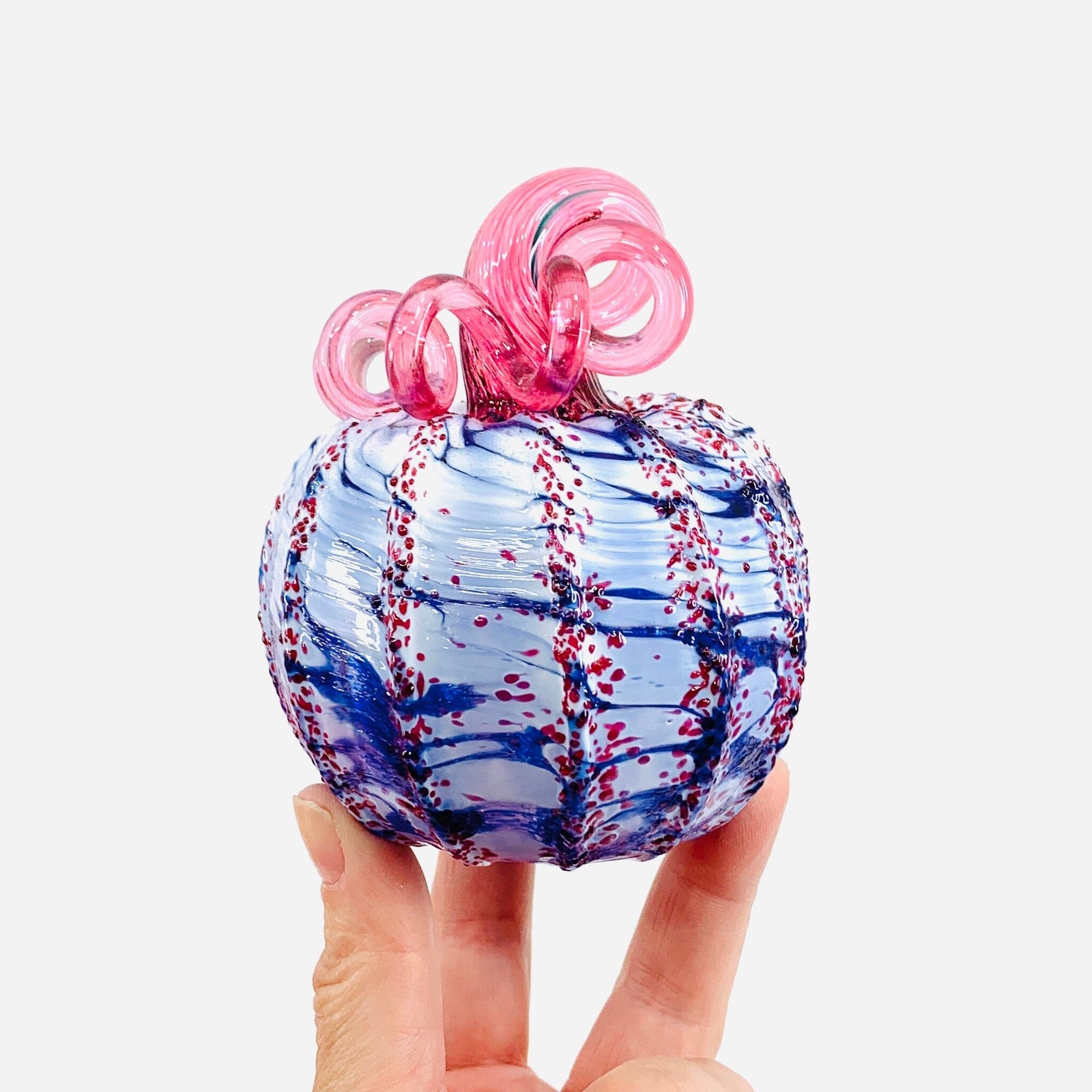 Daily Pumpkin 1721 Mini Gabby Luke Adams Glass Blowing Studio 