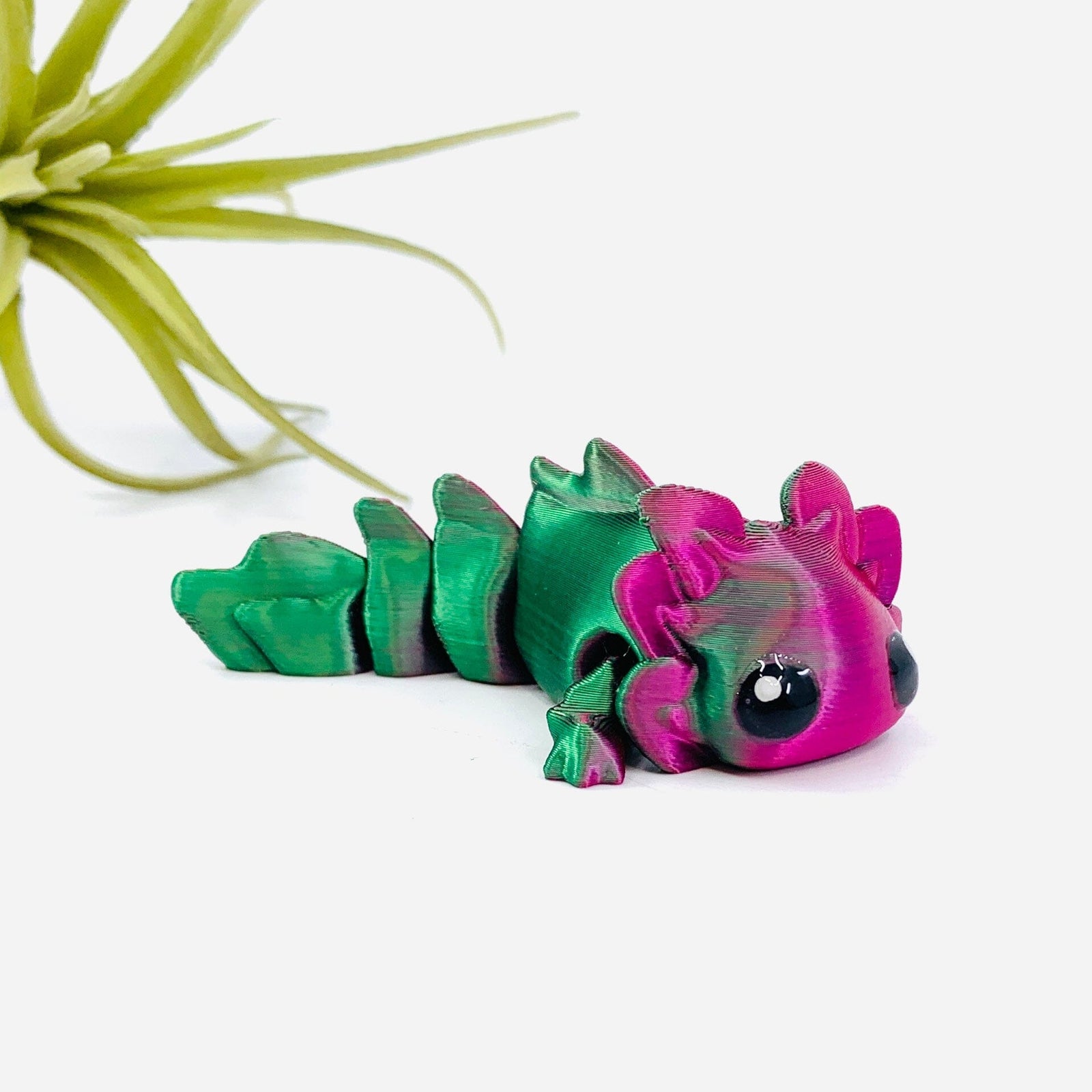 3D-Print Animals, Baby Axolotl - Assorted Colors LUZ CUSTOM DESIGN 