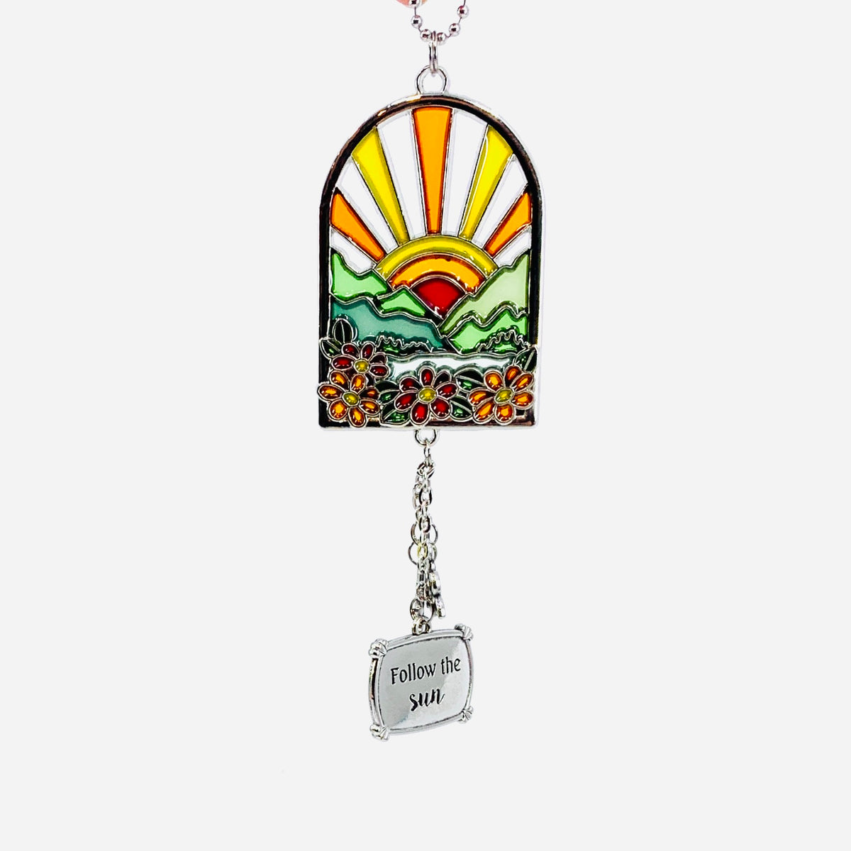 Sunshine Enamel Car Charm