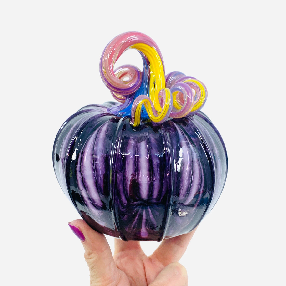 Daily Pumpkin 3645 Squat Gabby Luke Adams Glass Blowing Studio 