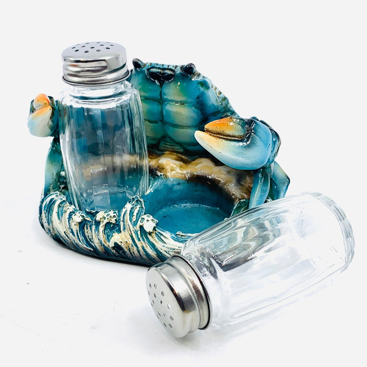 Baby Blue Crab Salt and Pepper Shaker Chesapeake Bay 