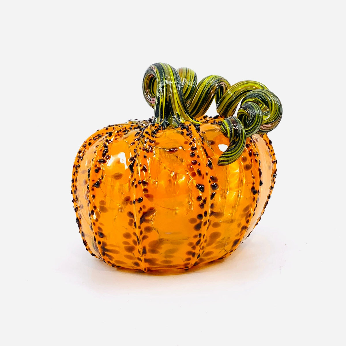 Daily Pumpkin 2936 Oops Squat Gabby Luke Adams Glass Blowing Studio 