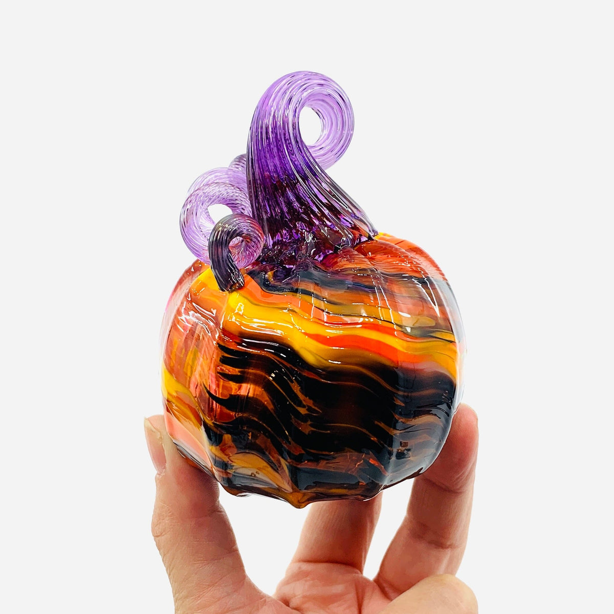 Daily Pumpkin 3766 Mini Gabby Luke Adams Glass Blowing Studio 