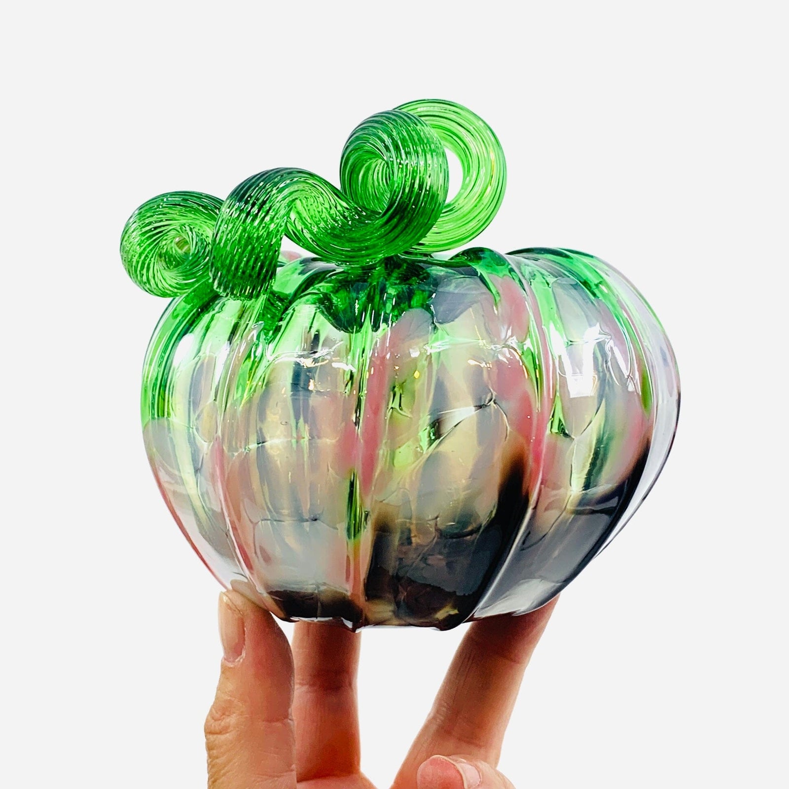 Daily Pumpkin 2161 Oops Squat Gabby Luke Adams Glass Blowing Studio 