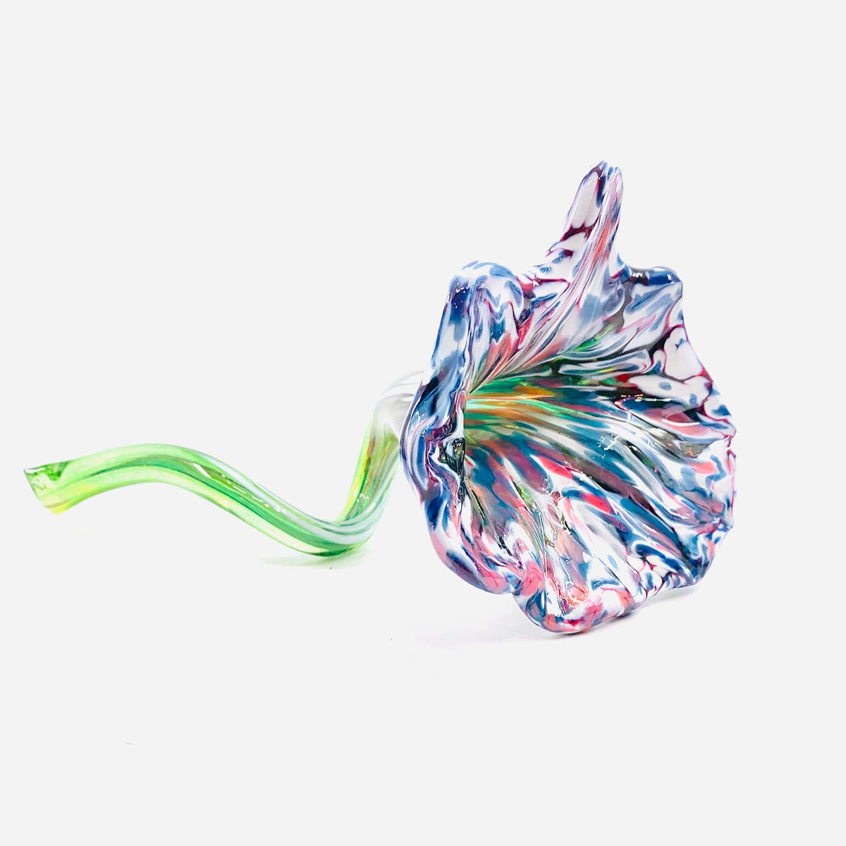 Pulled Glass Flower 87 Decor Luke Adams Glass Blowing Studio 