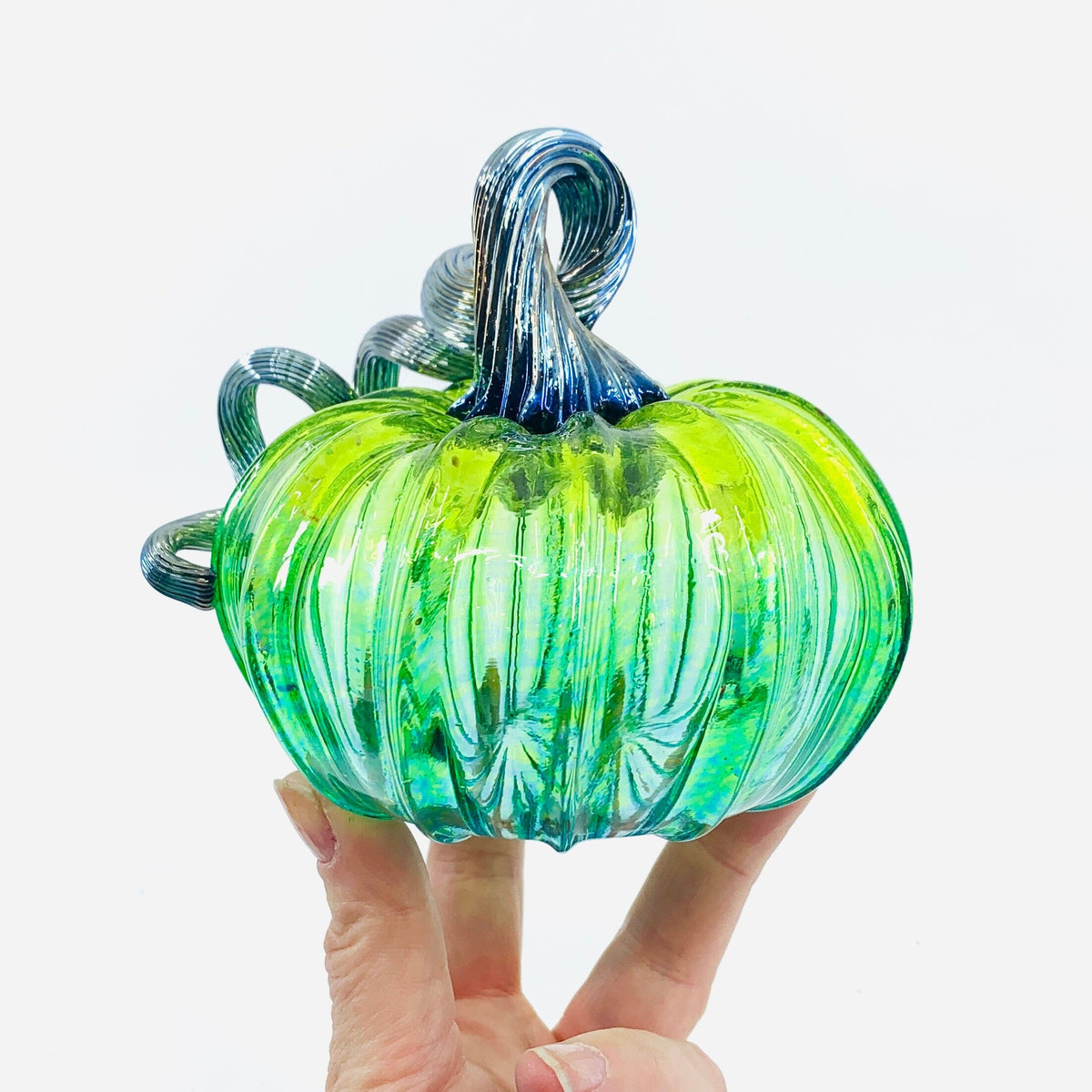 Daily Pumpkin 3472 Squat Gabby Luke Adams Glass Blowing Studio 