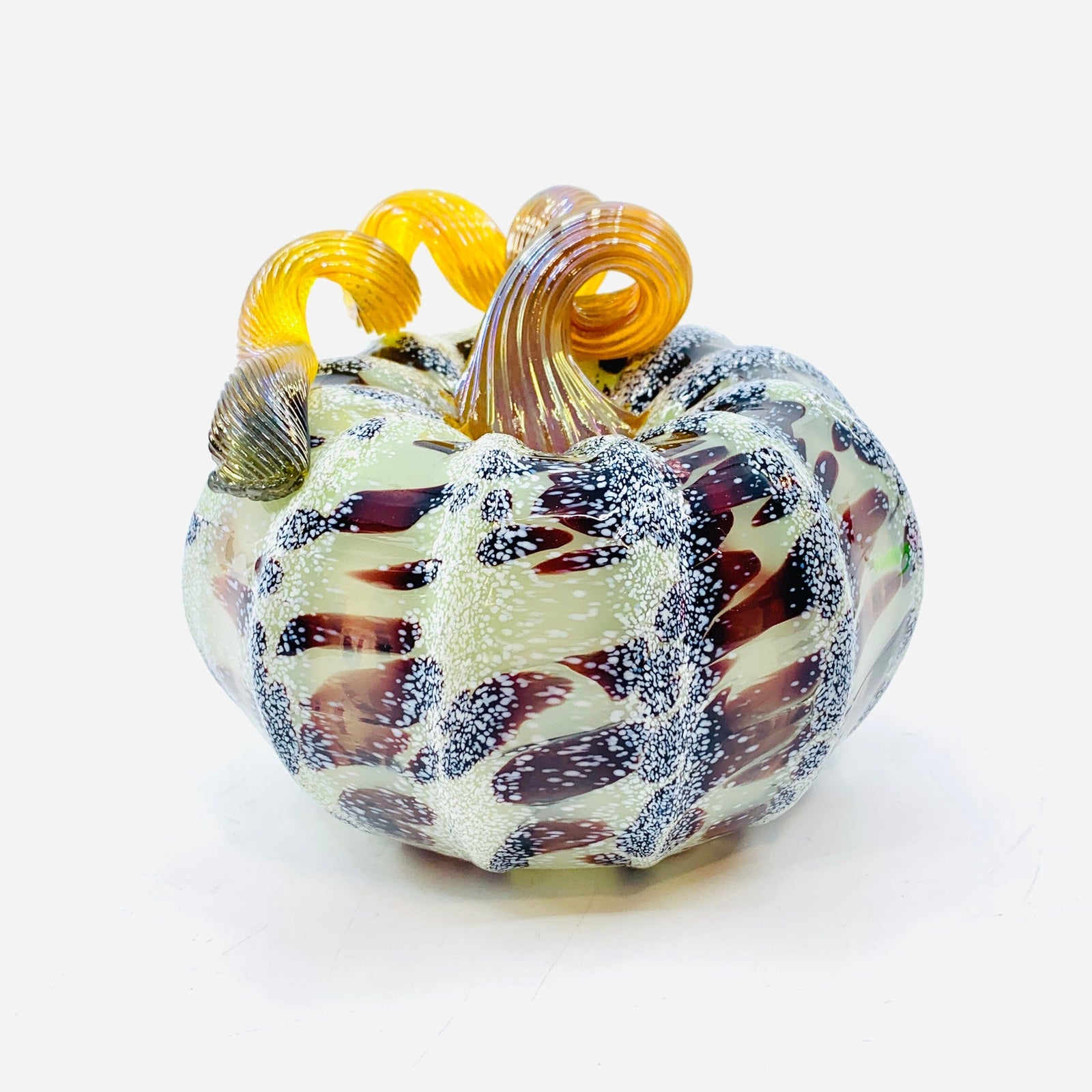 Daily Pumpkin 3566 Fall Squat Gabby Luke Adams Glass Blowing Studio 