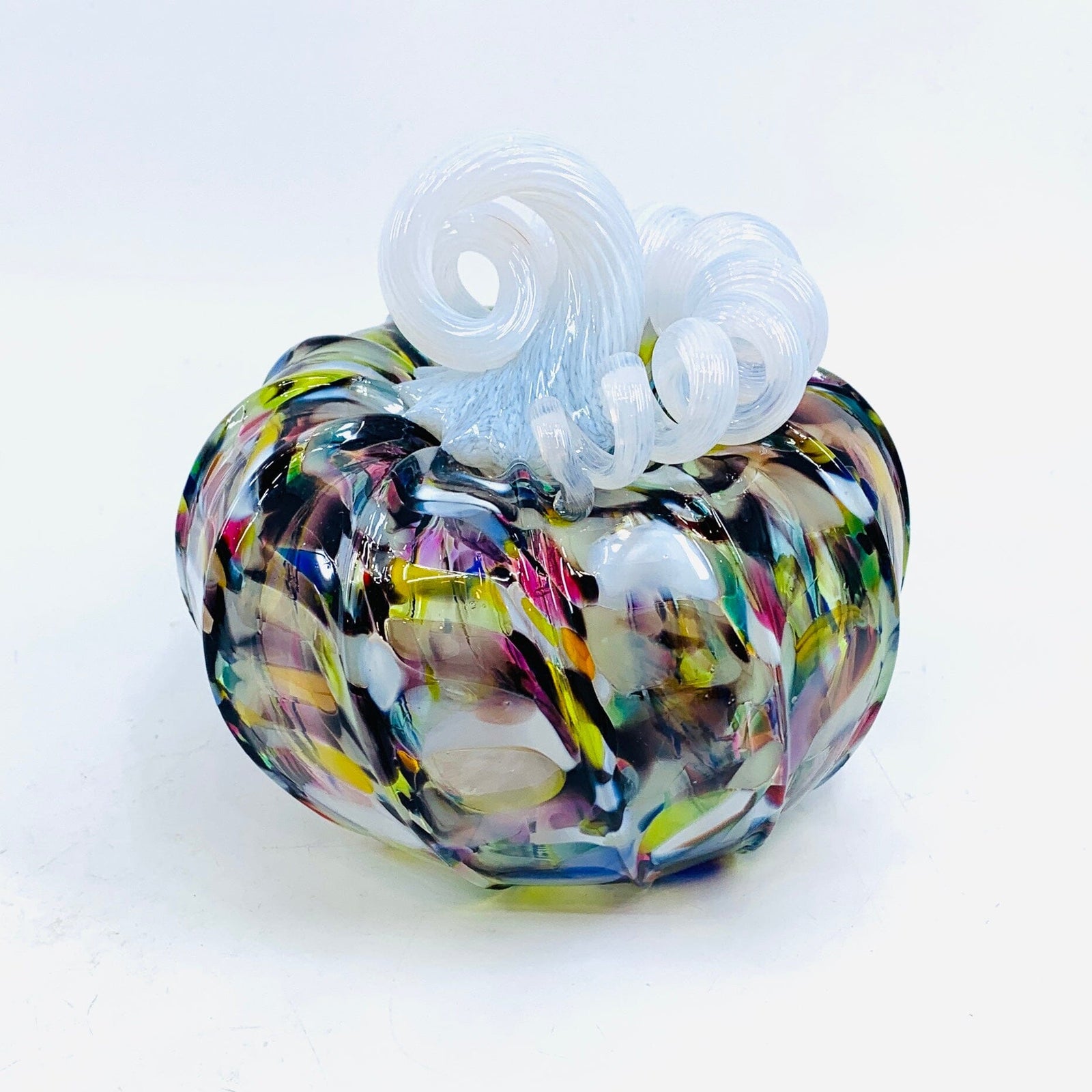Daily Pumpkin 1432 Squat Gabby Luke Adams Glass Blowing Studio 