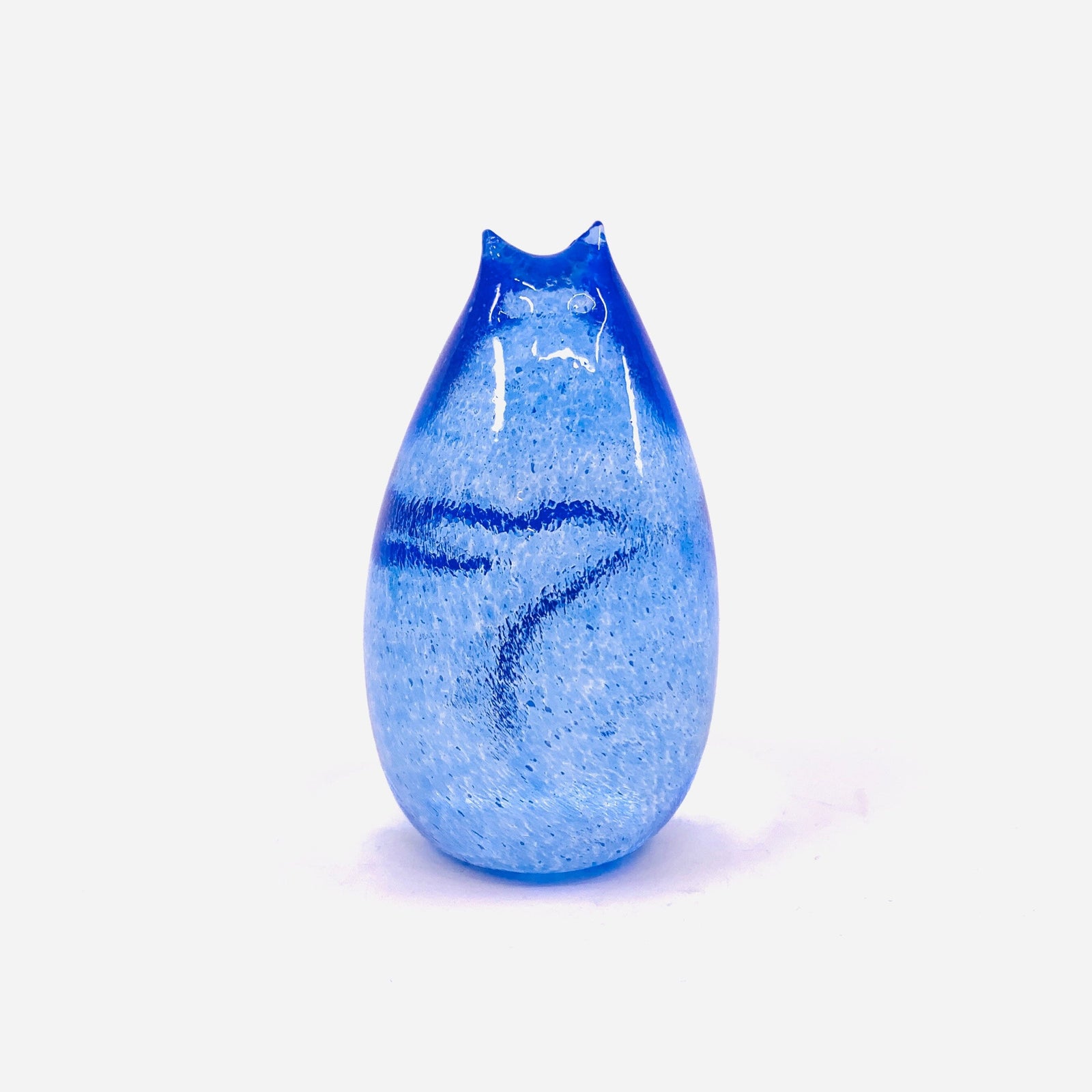 Little Glass Love Cat, Blue Sky Miniature Henrietta Glass 