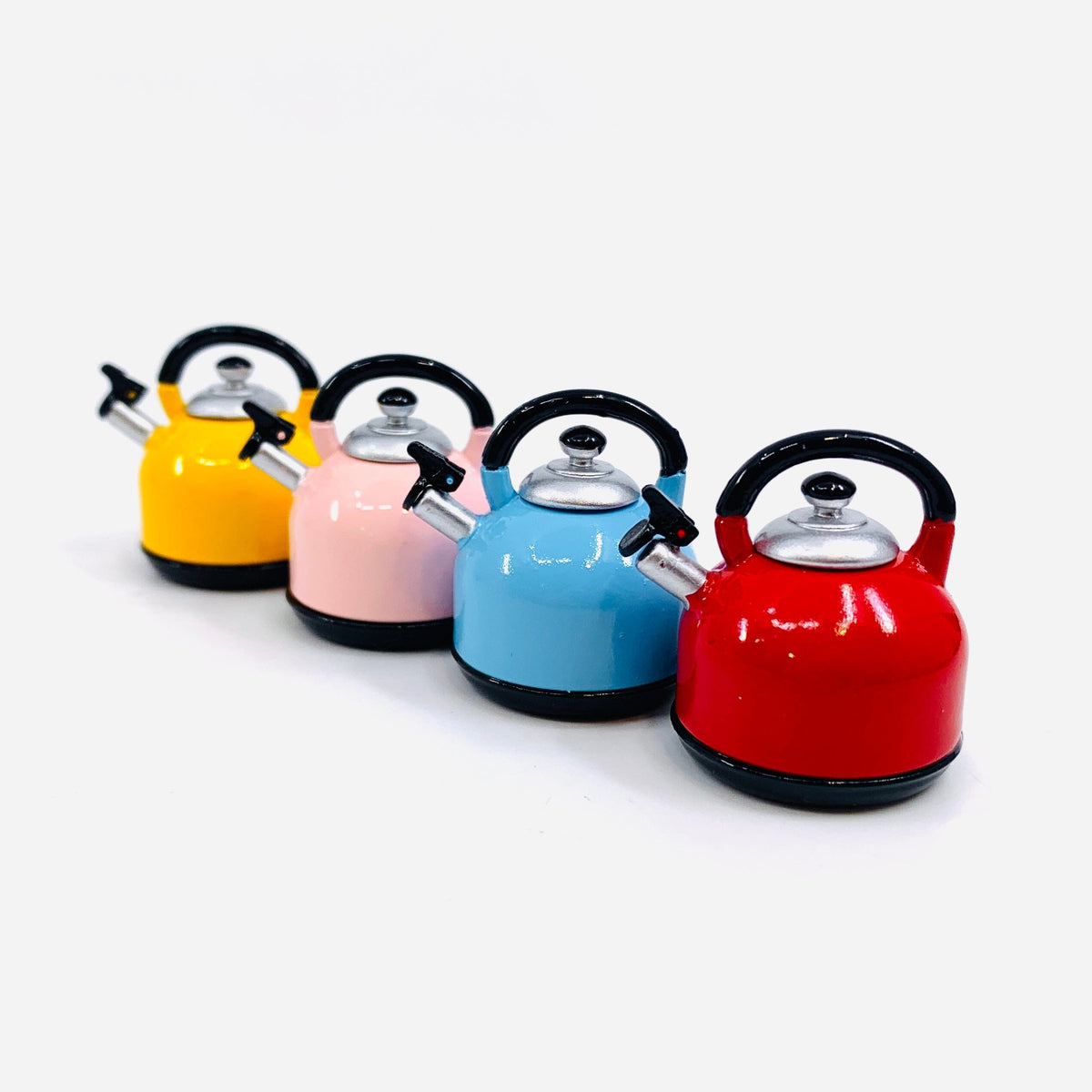 Miniature Kettle, Red Miniature - 