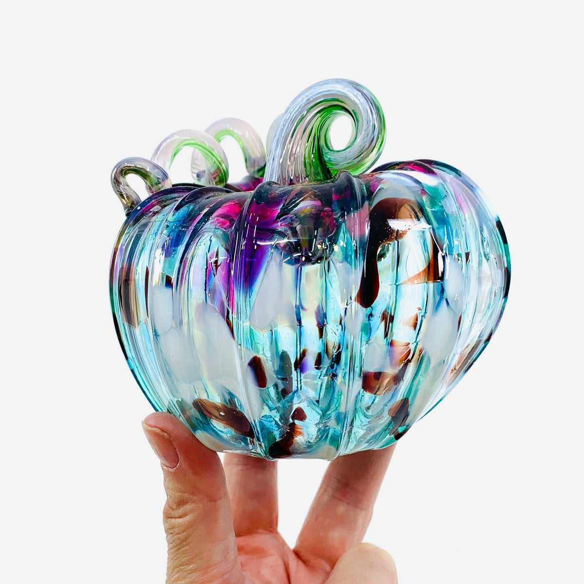 Daily Pumpkin 1760 Oops Squat Gabby Luke Adams Glass Blowing Studio 