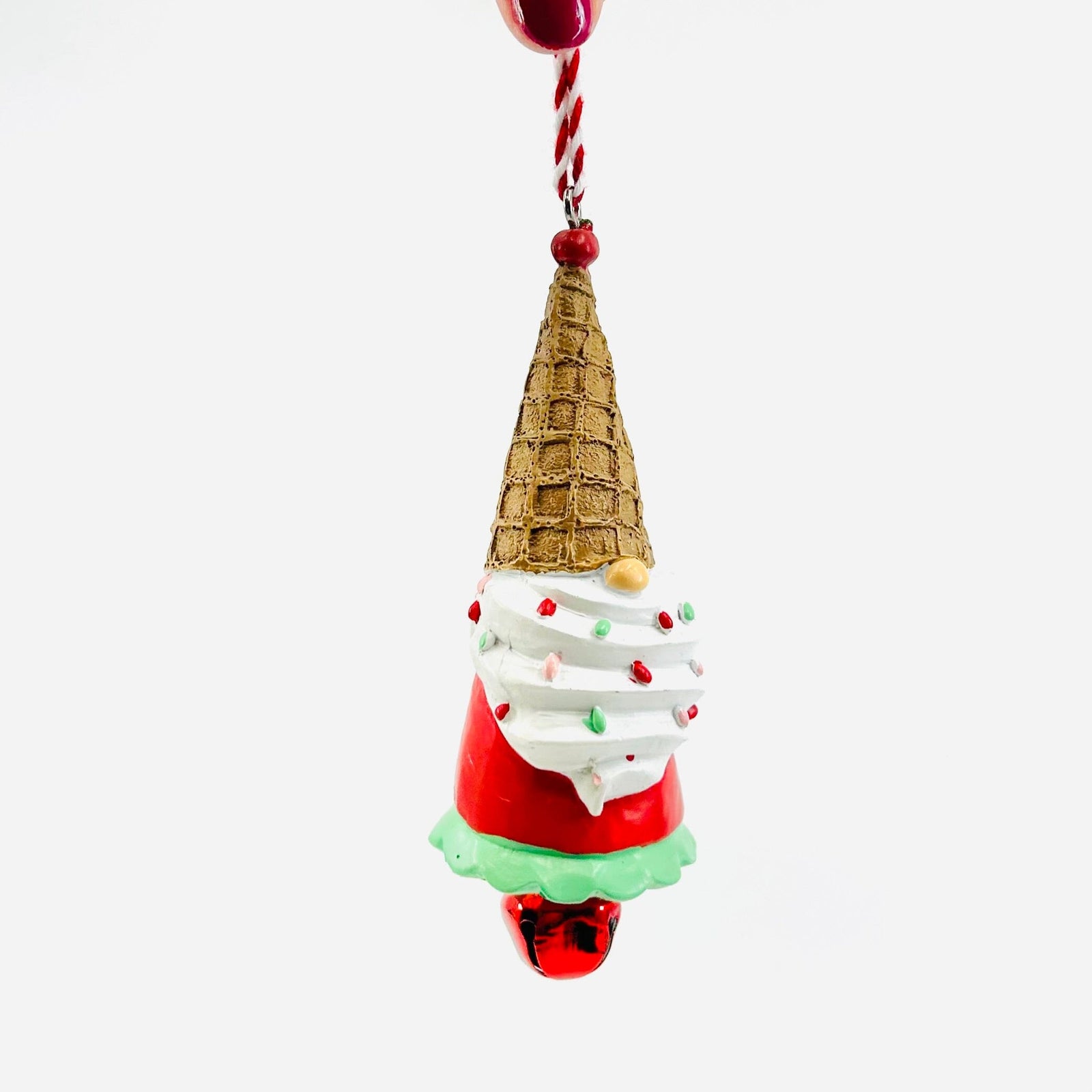 Sugar Cone Gnome Ornament Ornament GANZ 