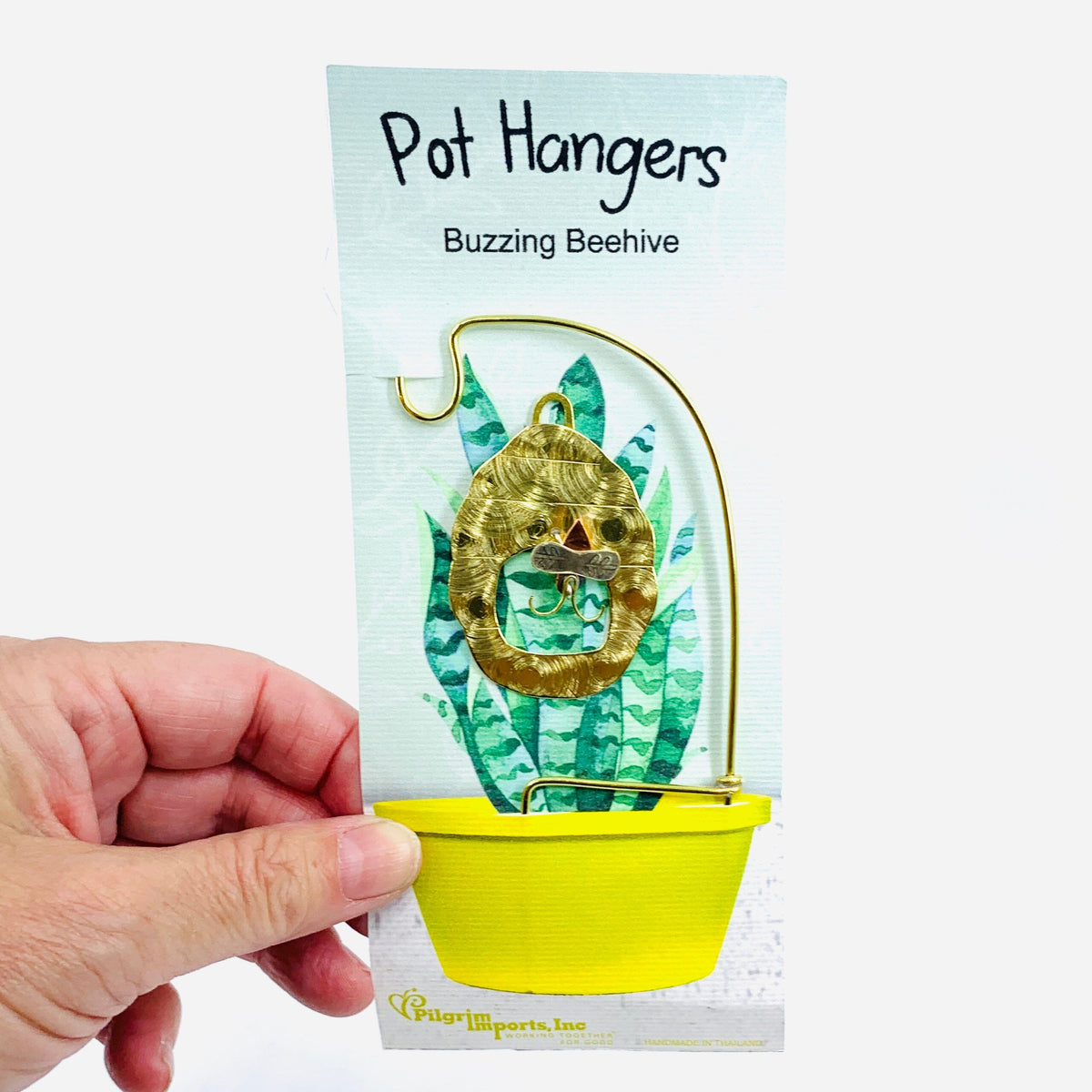 Plant Hangers 20, Buzzing Beehive Miniature Pilgrim Imports 