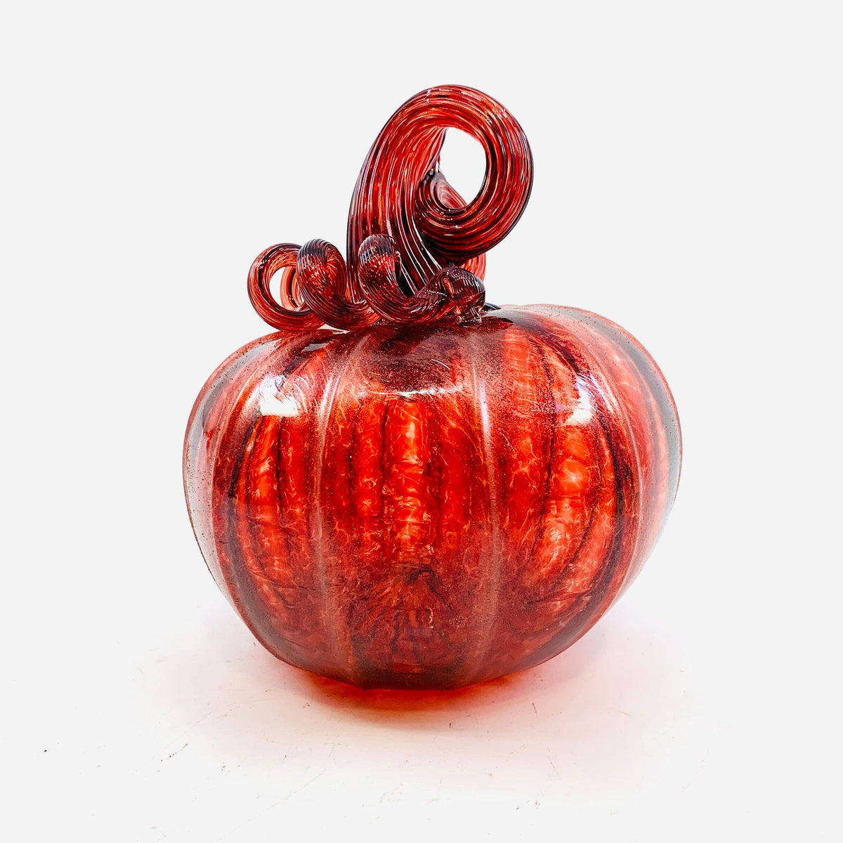 Daily Pumpkin 77 Fall Shimmer Squat Daily Pumpkin Luke Adams Glass Blowing Studio 