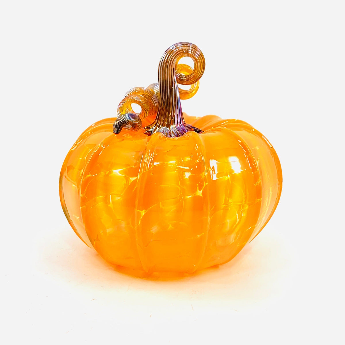 Daily Pumpkin 3556 Fall Squat Gabby Luke Adams Glass Blowing Studio 