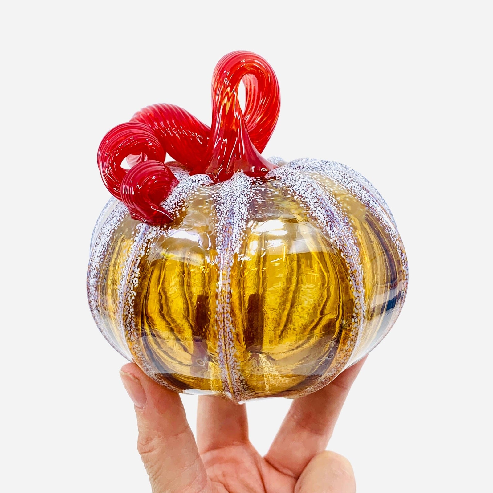 Daily Pumpkin 1655 Dessert Squat Gabby Luke Adams Glass Blowing Studio 