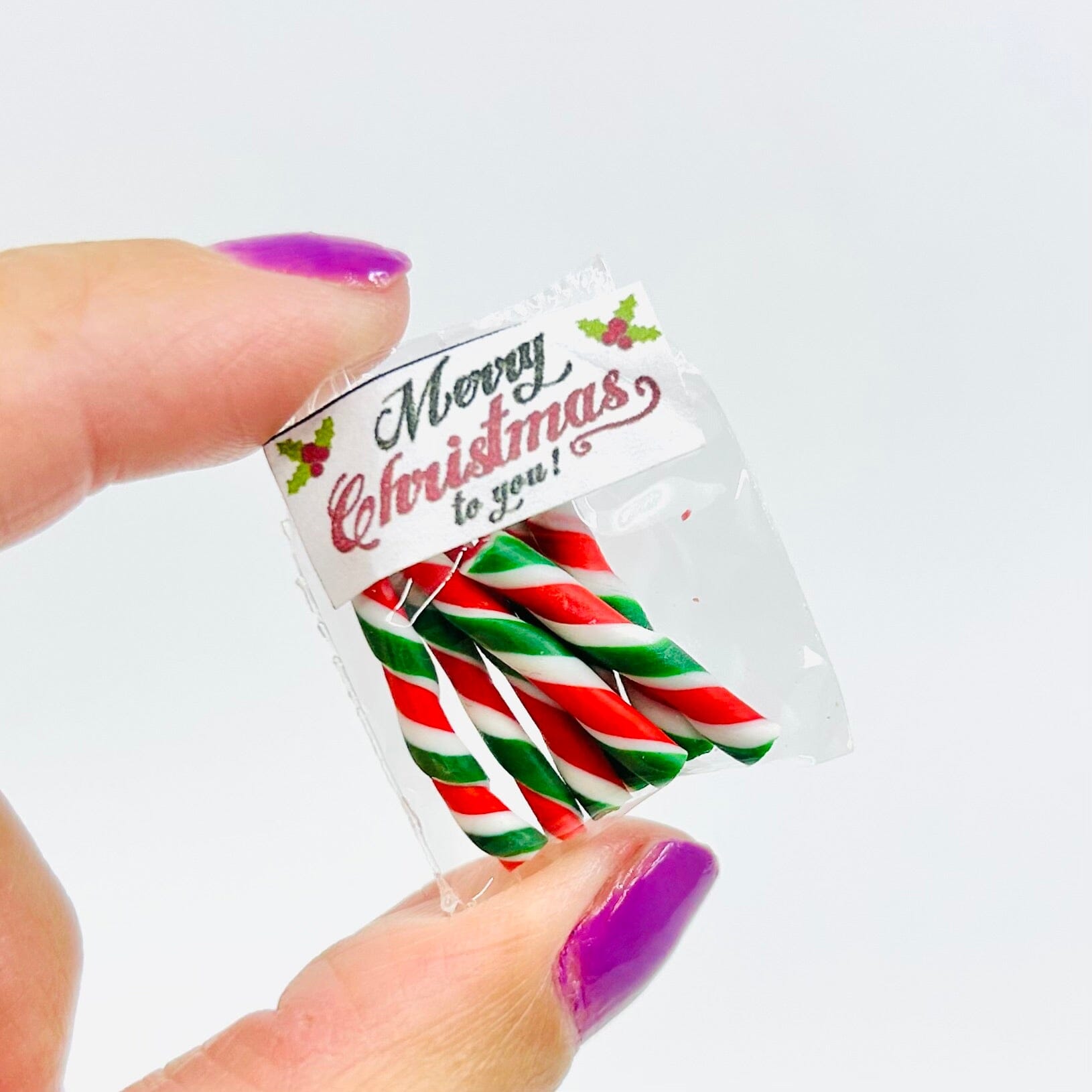 Tiniest Packet of Peppermint Sticks Miniature - 