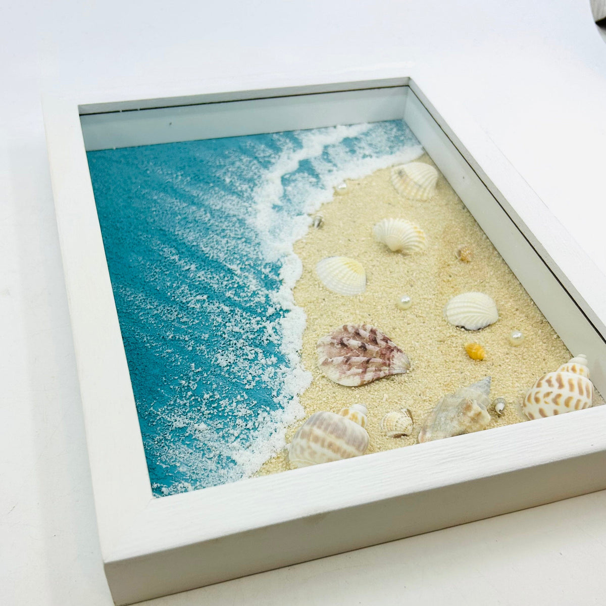 Coastal Shadow Box Frame Decor Chesapeake Bay 