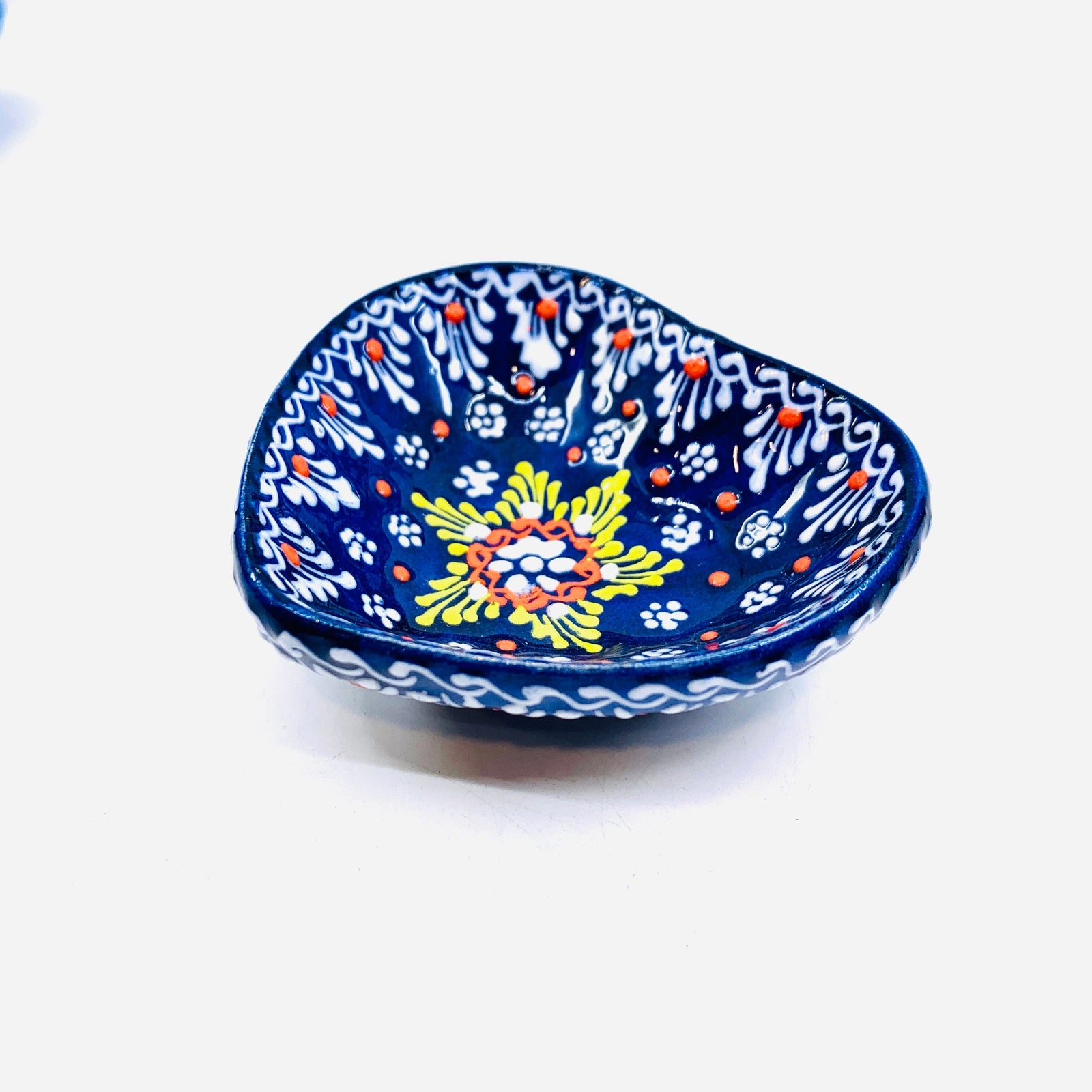 Heart Design Handmade Turkish Bowl 40 Decor Natto USA 