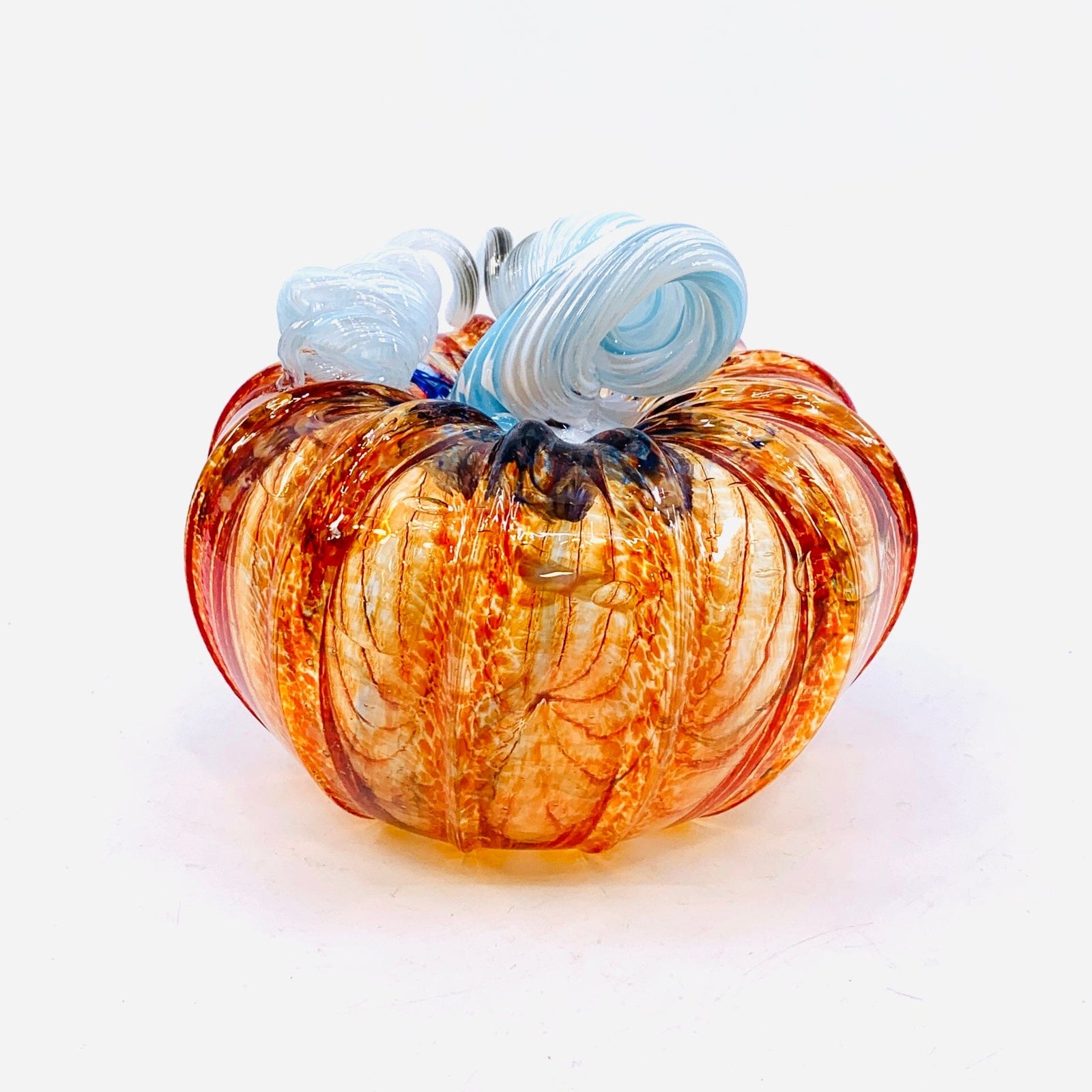 Daily Pumpkin 1560 Holiday Squat Gabby Luke Adams Glass Blowing Studio 