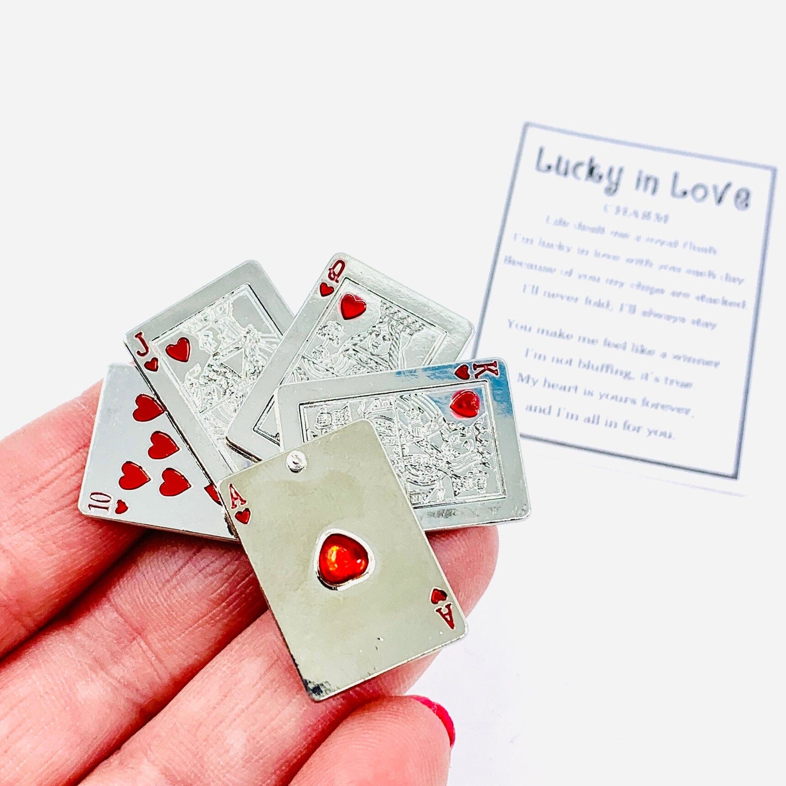 Lucky in Love Charm PT 124 Miniature GANZ 