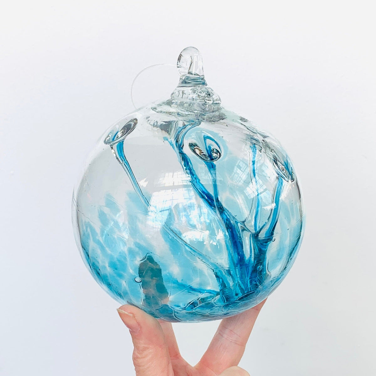 Daily 5” Wishball 3663 Gabby Luke Adams Glass Blowing Studio 