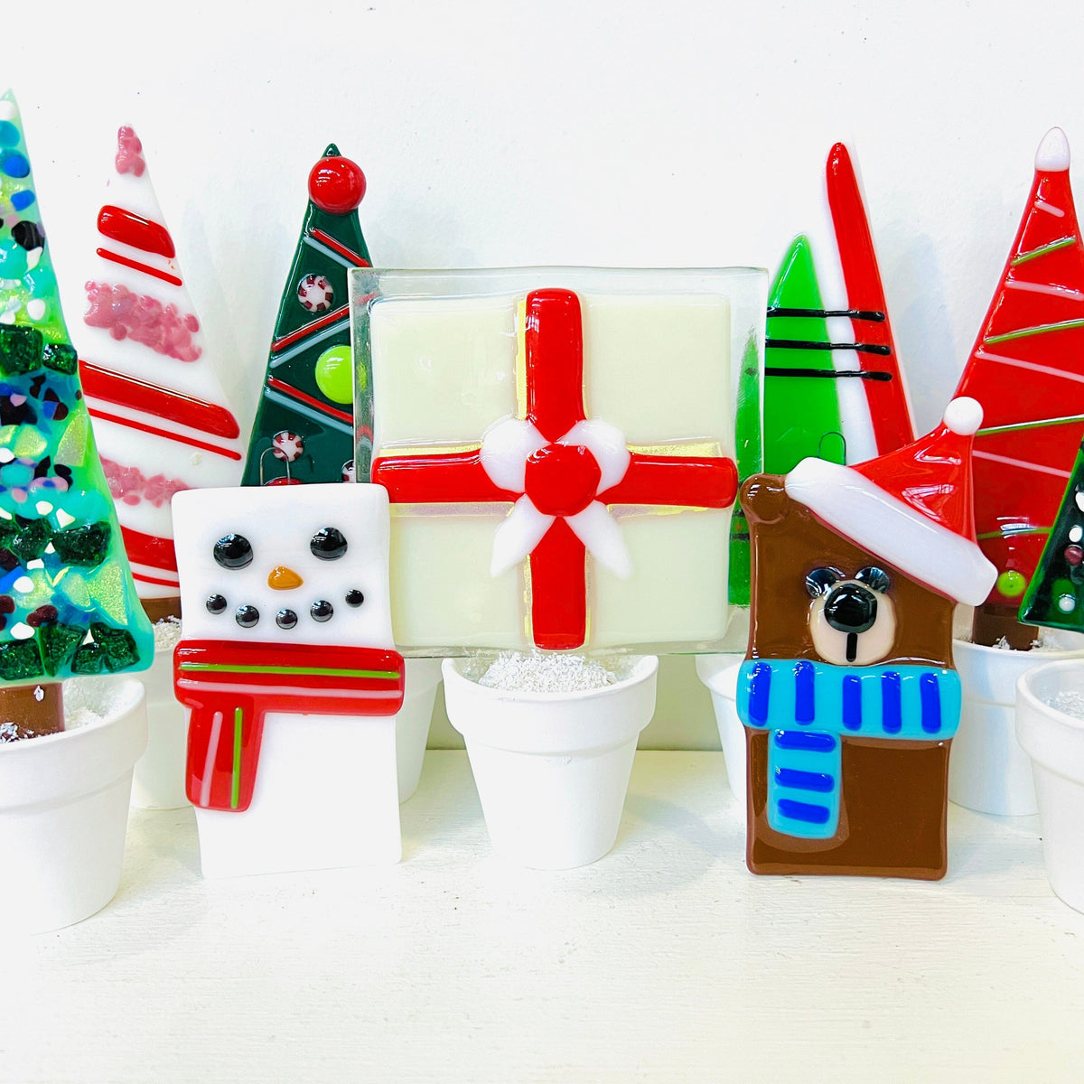 Fused Glass Ornament Class Class Luke Adams Glass Blowing Studio 