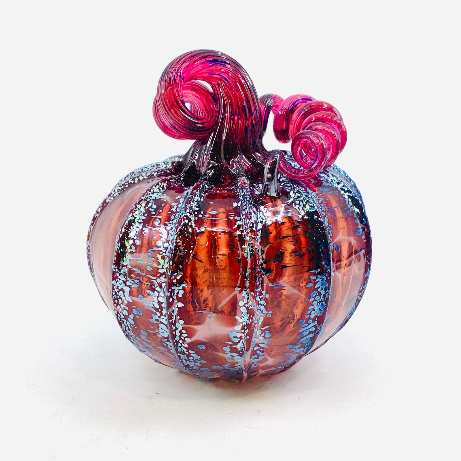 Daily Pumpkin 2673 Sweetheart Squat Gabby Luke Adams Glass Blowing Studio 