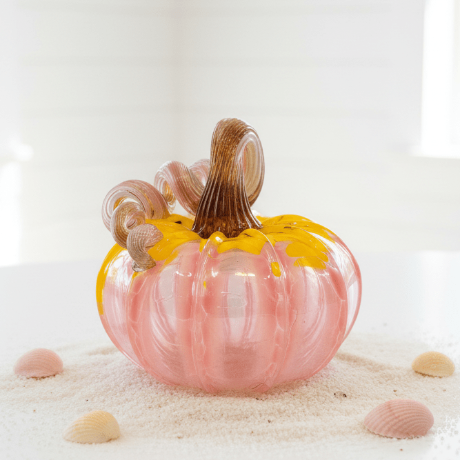 Daily Pumpkin 1644 Squat Gabby Luke Adams Glass Blowing Studio 