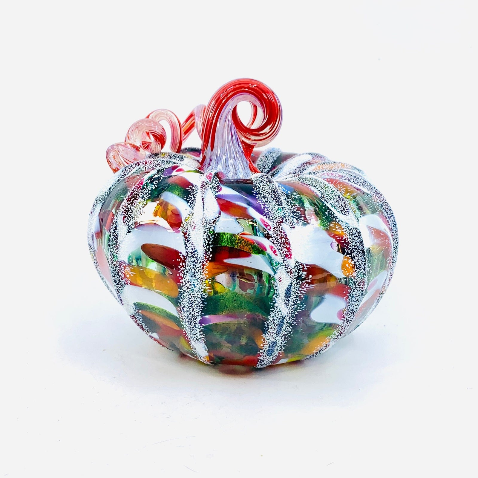 Daily Pumpkin 1827 Snowfall Squat Gabby Luke Adams Glass Blowing Studio 