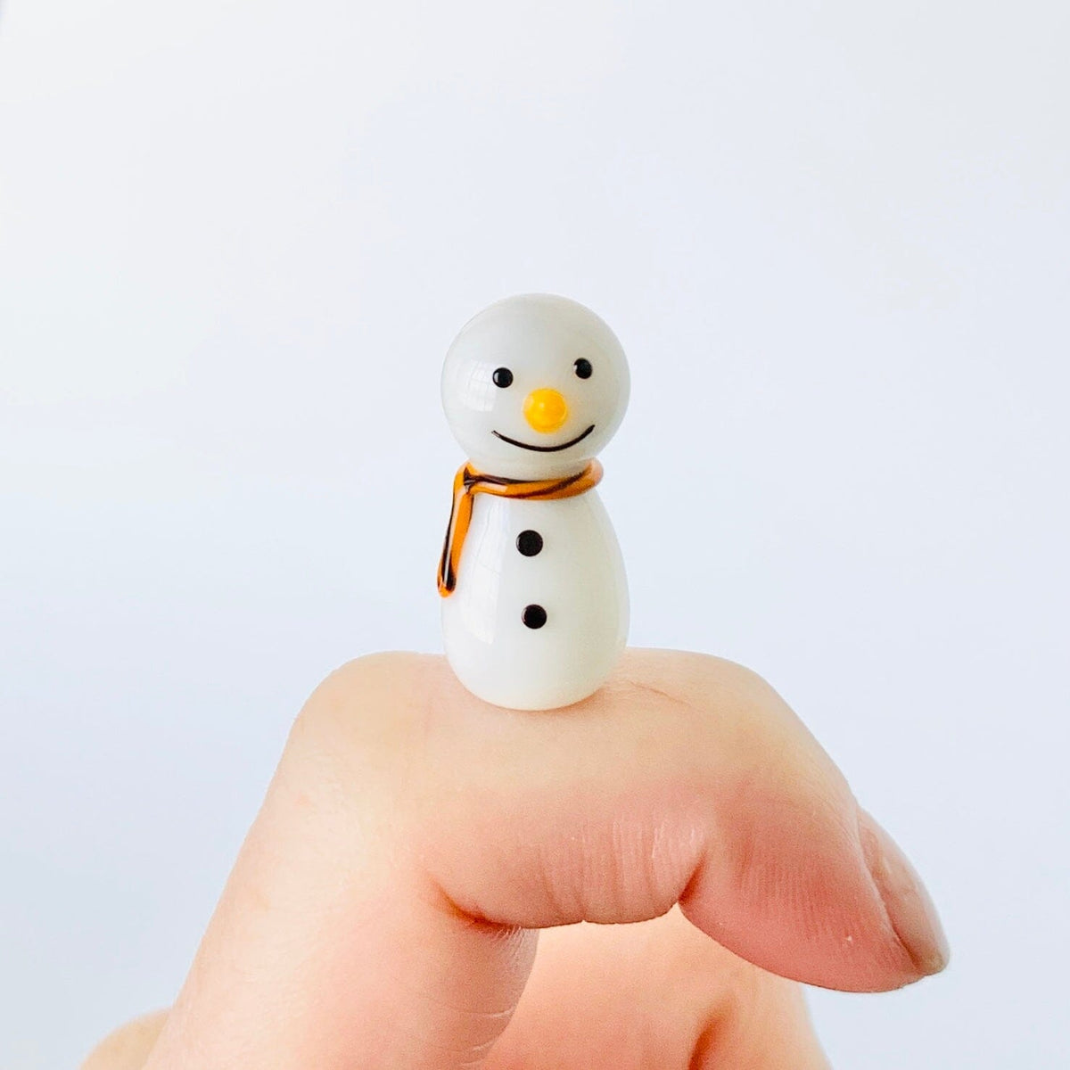 Snowman Wishes PT-125 Miniature GANZ Orange 