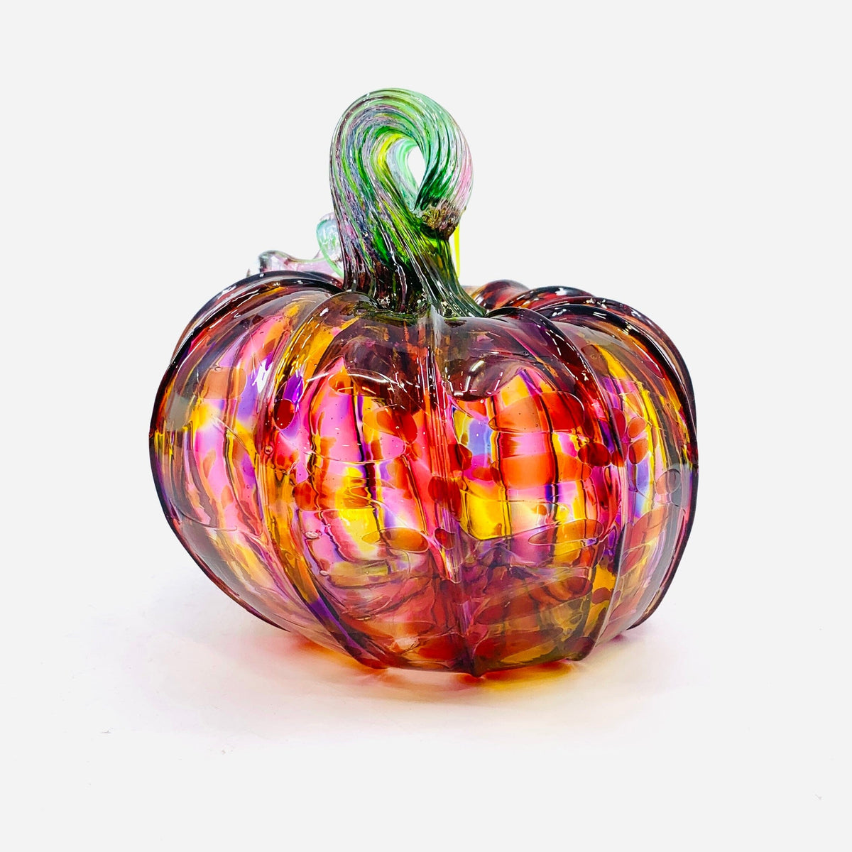 Daily Pumpkin 1855 Oops Squat Gabby Luke Adams Glass Blowing Studio 