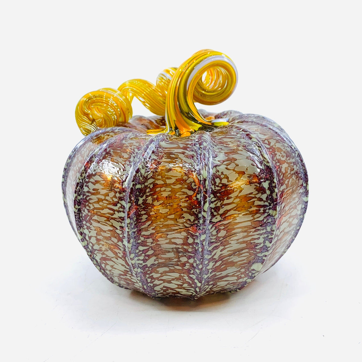 Daily Pumpkin 582 Fall Squat Daily Pumpkin Luke Adams Glass Blowing Studio 