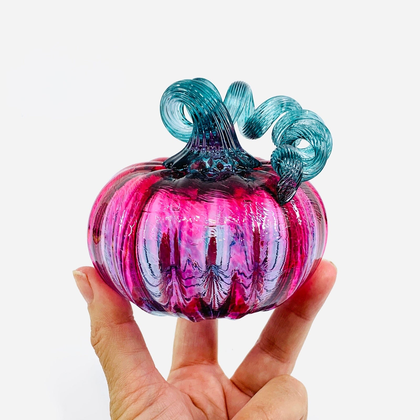 Daily Pumpkin 2707 Mini Gabby Luke Adams Glass Blowing Studio 