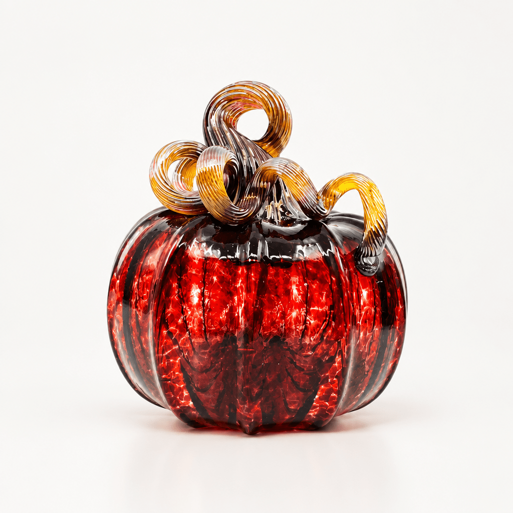 Cranberry Pumpkin Production Pumpkin Luke Adams Glass Blowing Studio 