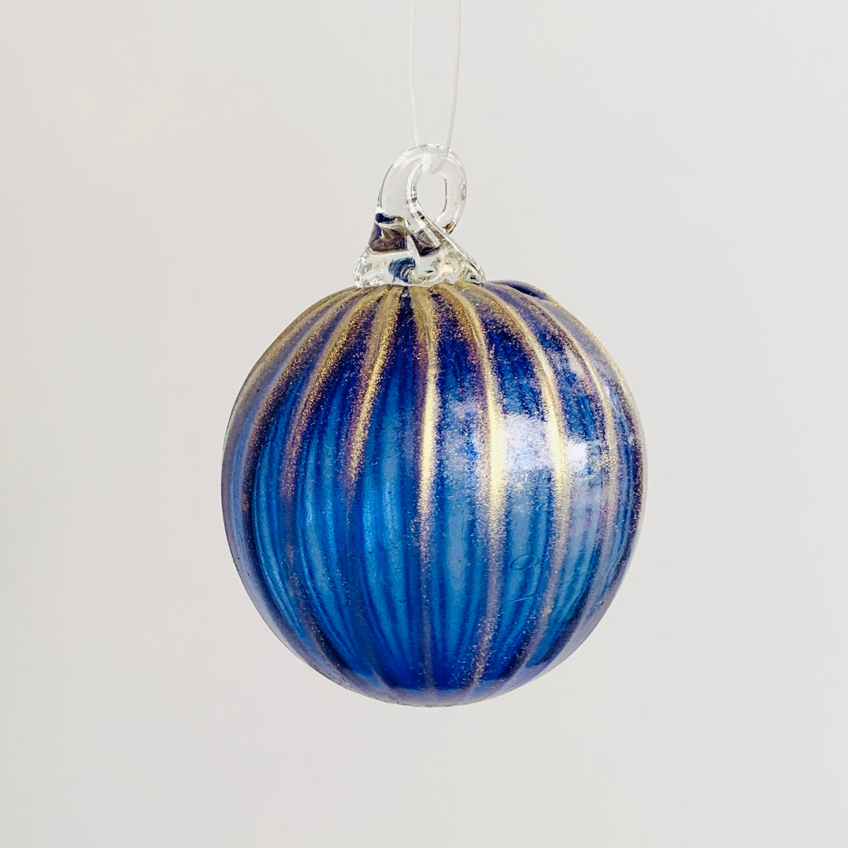 Cobalt Shimmer Ornament