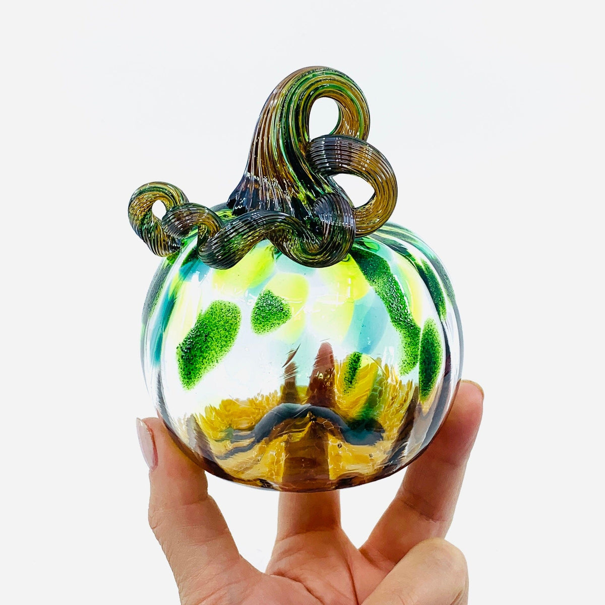 Daily Pumpkin 371 Fall Mini Daily Pumpkin Luke Adams Glass Blowing Studio 