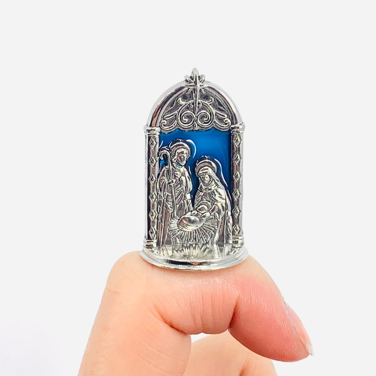 Jesus is the Reason for The Season Charm PT182 Miniature GANZ 