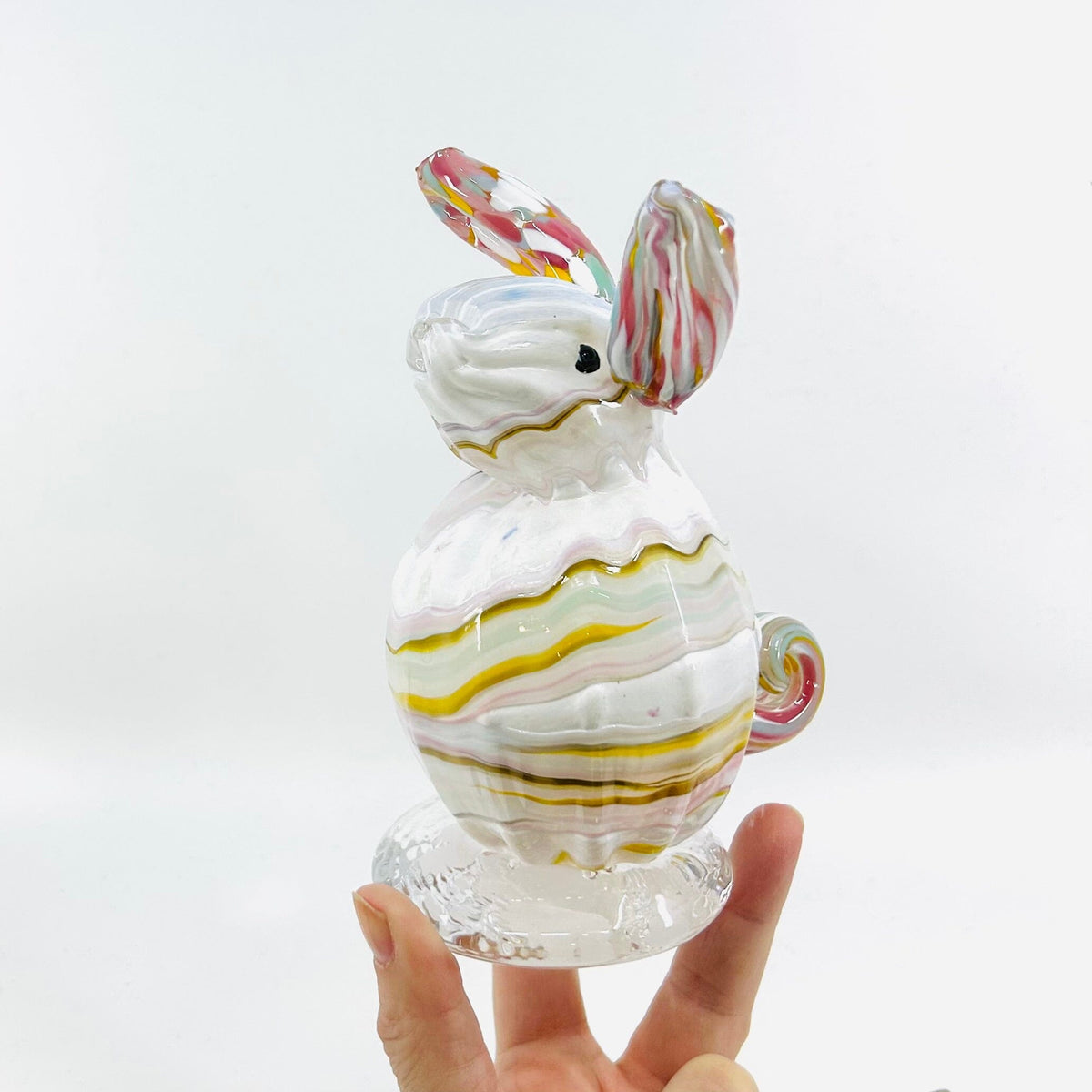 Daily Bunny 68 - Ribbons Gabby Luke Adams Glass Blowing Studio 