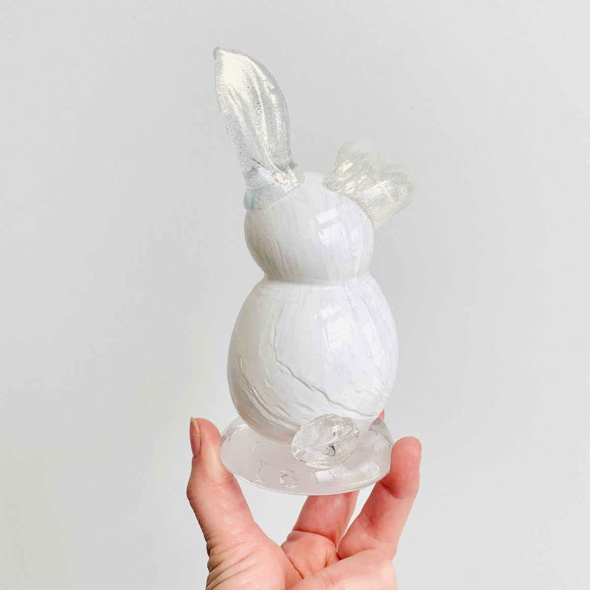 Daily Bunny 286 - Shimmer Gabby Luke Adams Glass Blowing Studio 