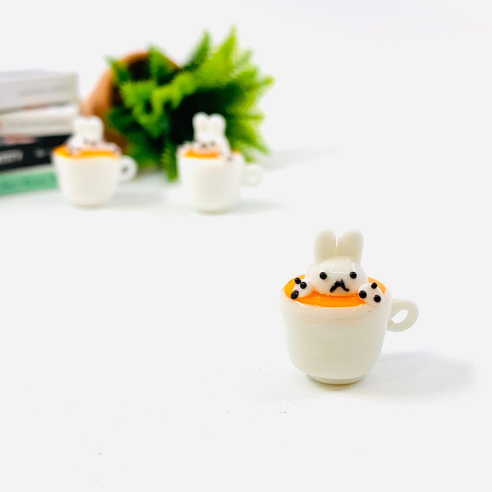 Tiny Animal Latte Easter Bunny 73 Miniature - 