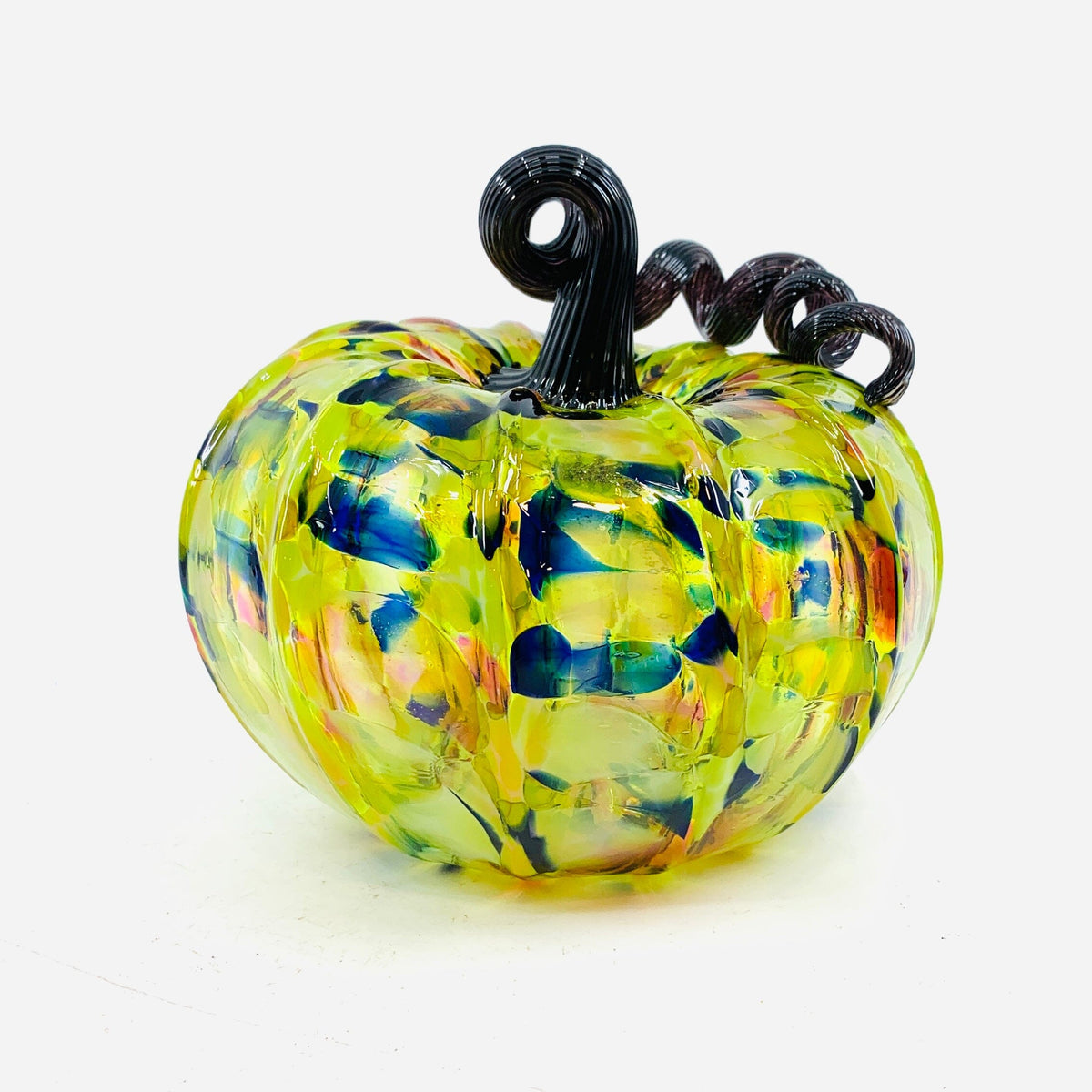 Daily Pumpkin 1241 Squat Daily Pumpkin Luke Adams Glass Blowing Studio 