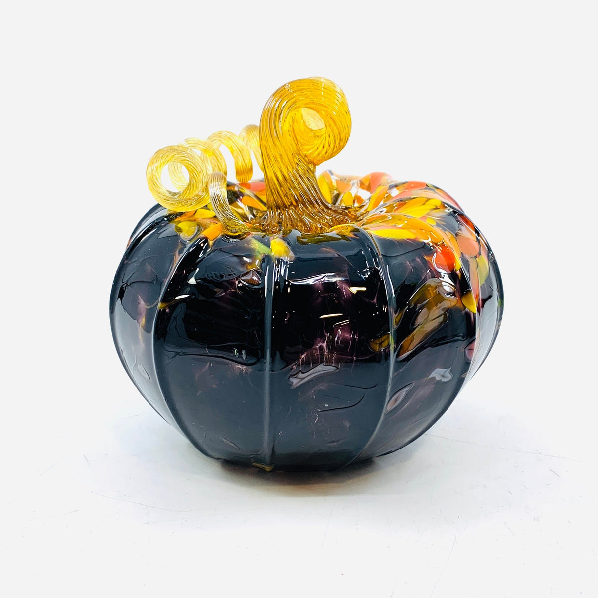 Daily Pumpkin 1274 Squat Daily Pumpkin Luke Adams Glass Blowing Studio 