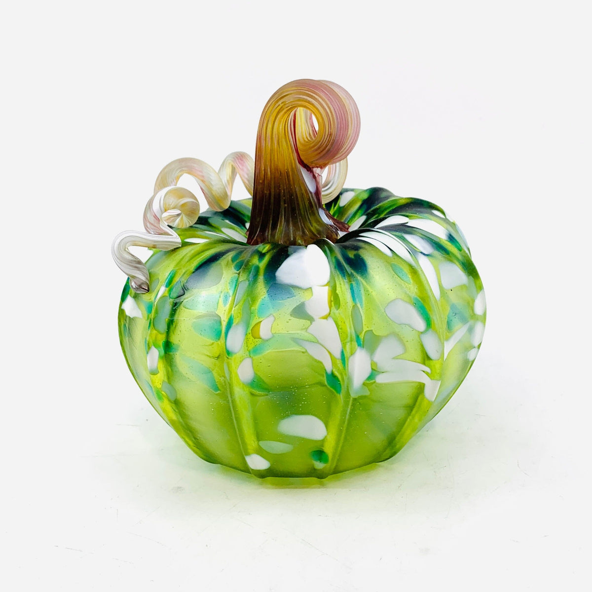 Daily Pumpkin 622 Coastal Matte Squat Gabby Luke Adams Glass Blowing Studio 