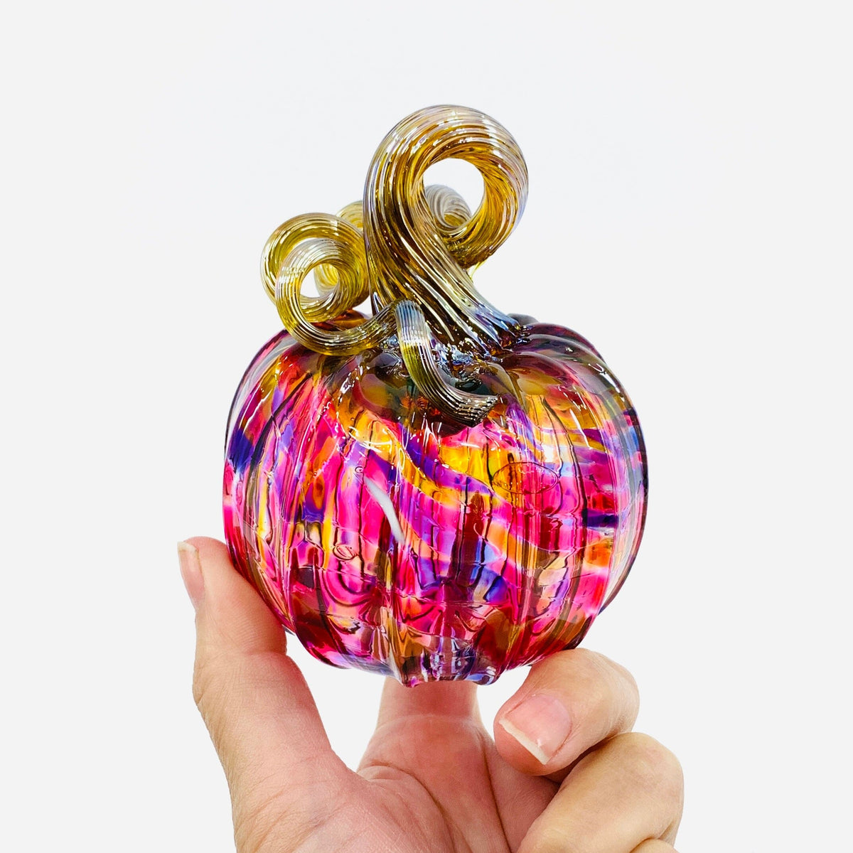 Daily Pumpkin 2898 Mini Gabby Luke Adams Glass Blowing Studio 