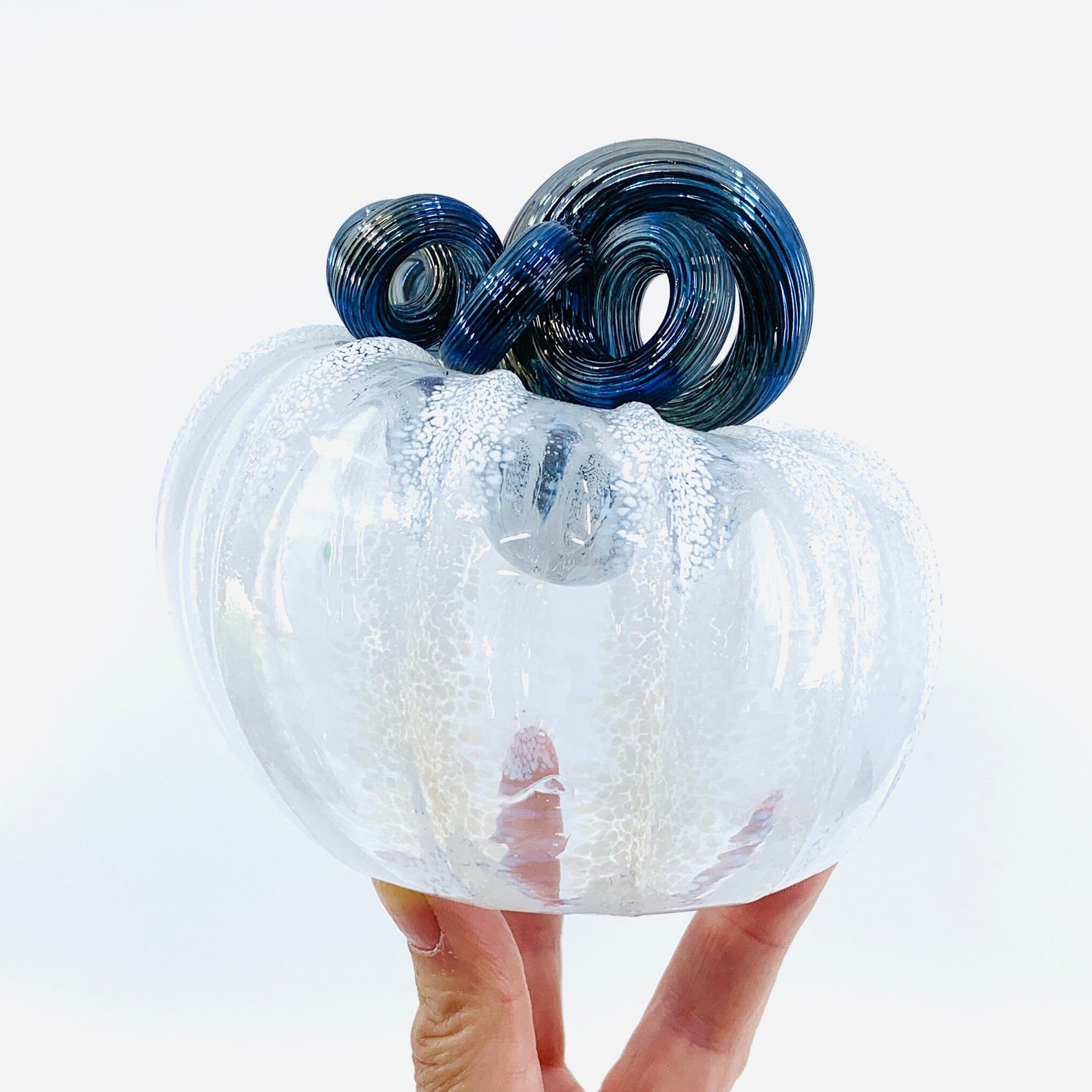 Daily Pumpkin 1475 Oops Squat Gabby Luke Adams Glass Blowing Studio 